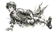 saint peter pan tattoo design idea