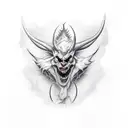 "and if I don't let my demons out to breathe I'll end up with some horns or a pair a fucking wings" tattoo design idea