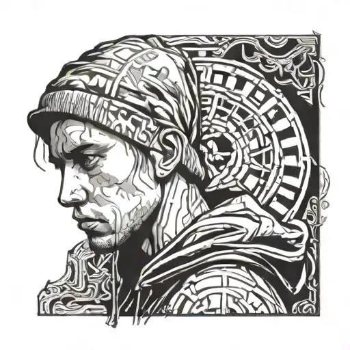 Eminem tattoo design idea