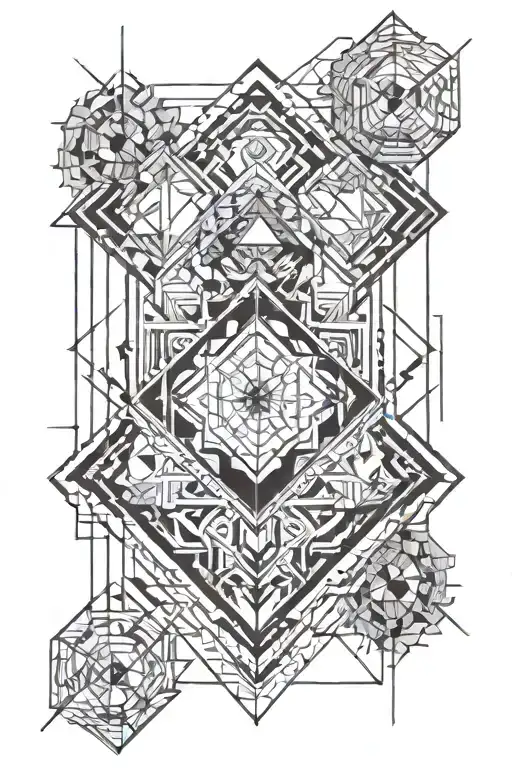 nomad starting a journey of self discovery tattoo design idea