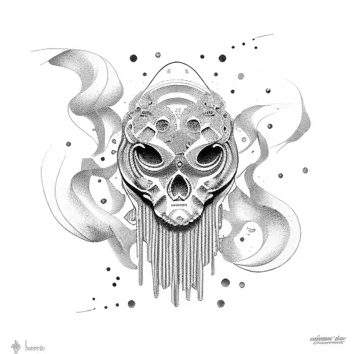 pasta Blaster tattoo design idea