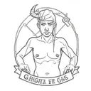 gangsta ftp 666 kill me tattoo design idea