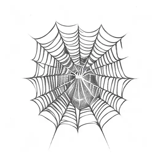 Spider Web with guitar stuff tattoo design idea