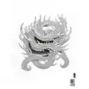 hydra  tattoo design idea