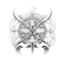 family viking tattoo design idea