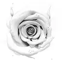 write name Ricardo with roses tattoo design idea