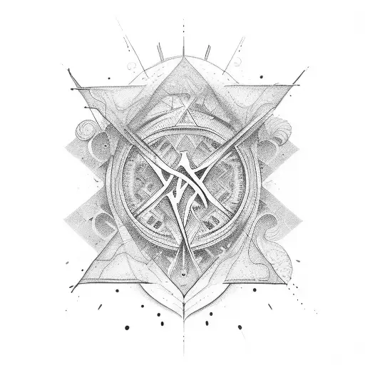 "what if" text on a boomerang  tattoo design idea