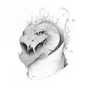 mind over matter tattoo design idea