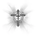 banner Cross  tattoo design idea