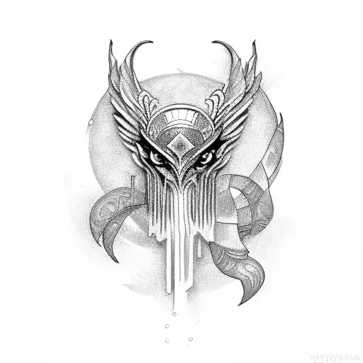 ave fenix tattoo design idea
