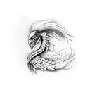 ave fenix tattoo design idea