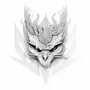 ave fenix tattoo design idea