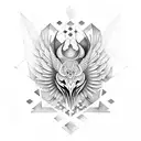 ave fenix tattoo design idea
