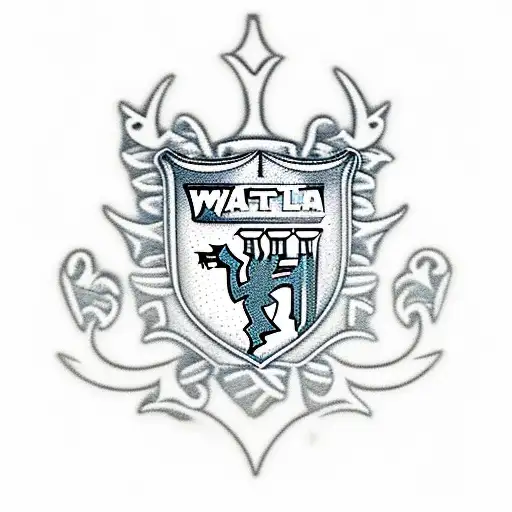 Man Utd Logo, West Virginia State Outline, Valencia CF Logo, Welsh Dragon, Fleur de Lis,  tattoo design idea