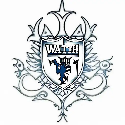 Man Utd Logo, West Virginia State Outline, Valencia CF Logo, Welsh Dragon, Fleur de Lis,  tattoo design idea