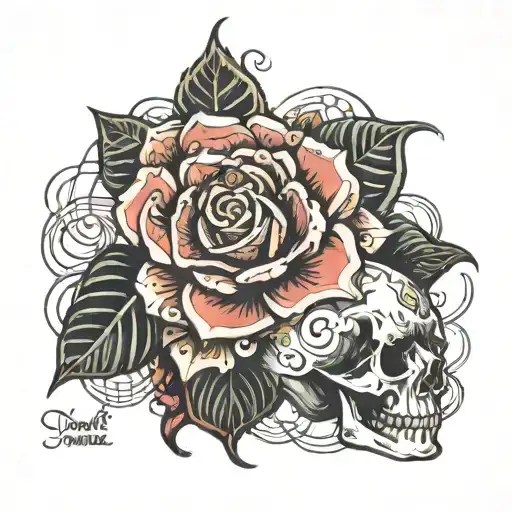 I doubt therefore, I think therefore I am tattoo design idea