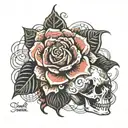 I doubt therefore, I think therefore I am tattoo design idea