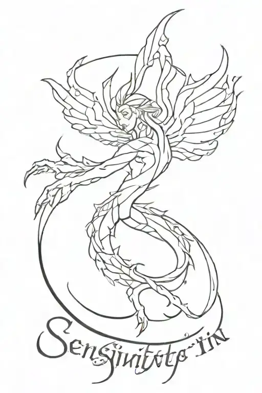 Sensitivity is Divinity original sin 2 tattoo design idea