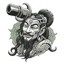   load shiva and 1998 tattoo design idea