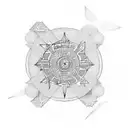 greek art and architecture tattoo design idea