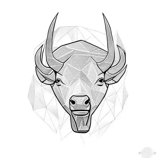 buffalo tattoo design idea