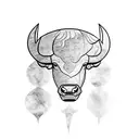 buffalo tattoo design idea