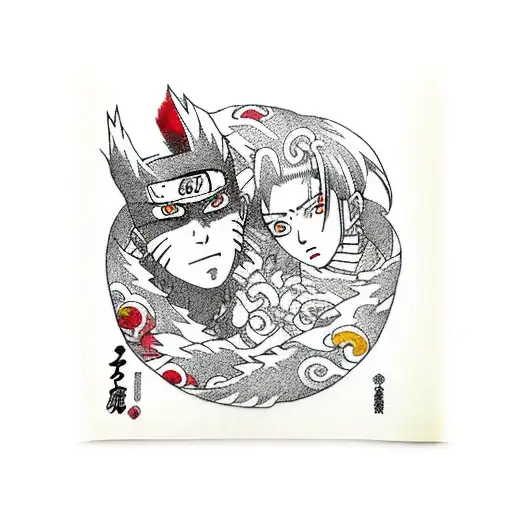 naruto family tattoo design idea