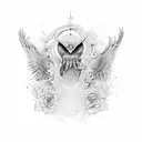 ave fenix  tattoo design idea