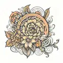 Self discovery  Growth   Breath inhale exhale  Discovering emotions and feelings ( hidden side of your character)   tattoo design idea