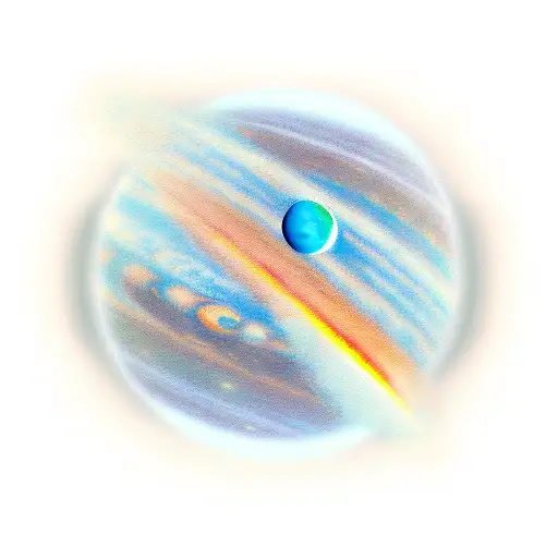 uranus planet ,08.24.22.02,simurg bird tattoo design idea
