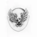 american patriotic  tattoo design idea