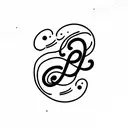 rejected youth script tattoo design idea