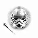 mario and Luigi star wars tattoo design idea