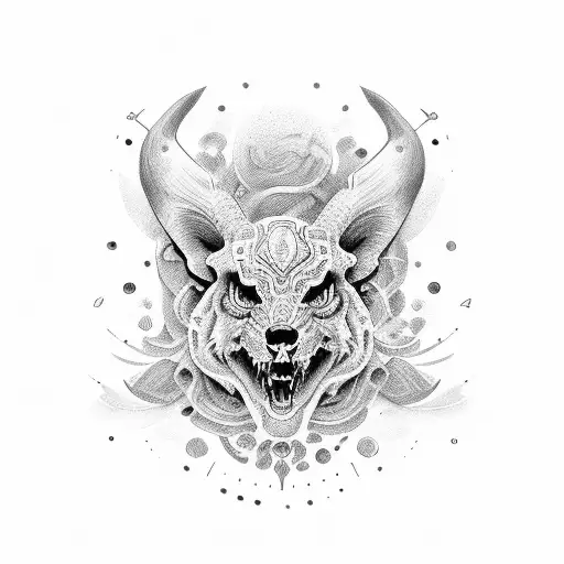 Smart and Lucky tattoo design idea