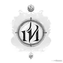 1969 in roman numerals tattoo design idea