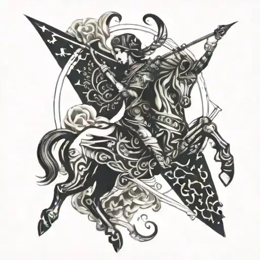 sagittarius tattoo tattoo design idea