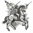 sagittarius tattoo tattoo design idea