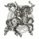 sagittarius tattoo tattoo design idea