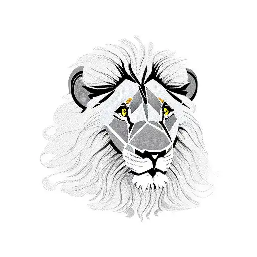 Welsh lion showing mental fortitude tattoo design idea