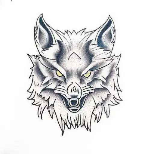 skoll et hati tattoo design idea