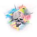 fallen soldier tattoo design idea