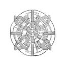 Celtic knot sleeve  tattoo design idea