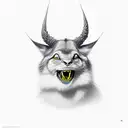 Devils tattoo design idea