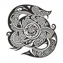 women maori tribal forearm band tattoo design strength and knowledgeable  tattoo design idea
