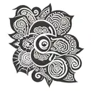 women maori tribal forearm band tattoo design strength and knowledgeable  tattoo design idea