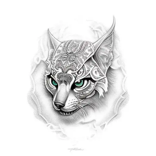 BPD inspired gothic tattoo design idea