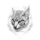 BPD inspired gothic tattoo design idea