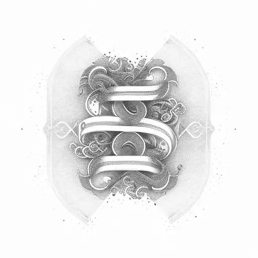  an elegant, flowing script that forms the words “Money Comes Easily, Frequently, and Abundantly.” The script could have tattoo design idea