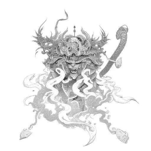 Daijin and Sadaijin from Suzume tattoo design idea