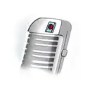 A security guard protecting a microphone with their life tattoo design idea